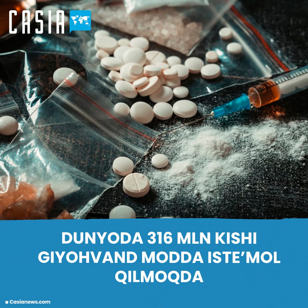 316 million people worldwide use drugs - UN