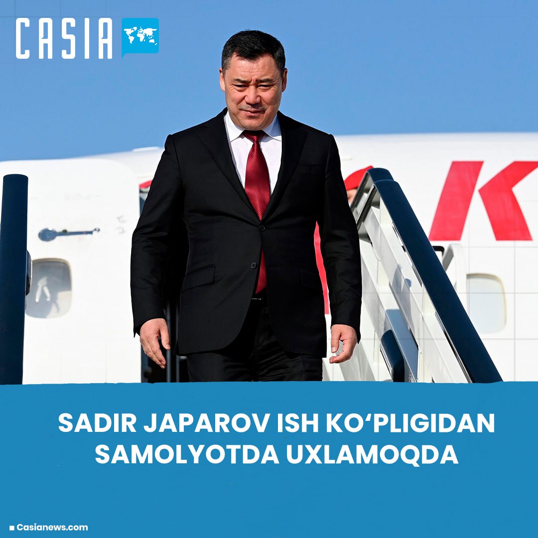 President has been sleeping on a plane for three days — Tashiyev