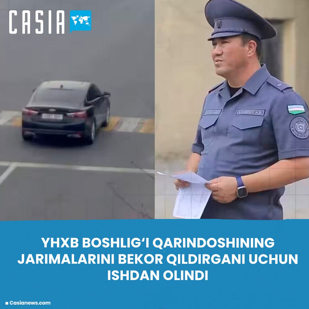 Head of the Traffic Police Department dismissed for canceling fines for his relative