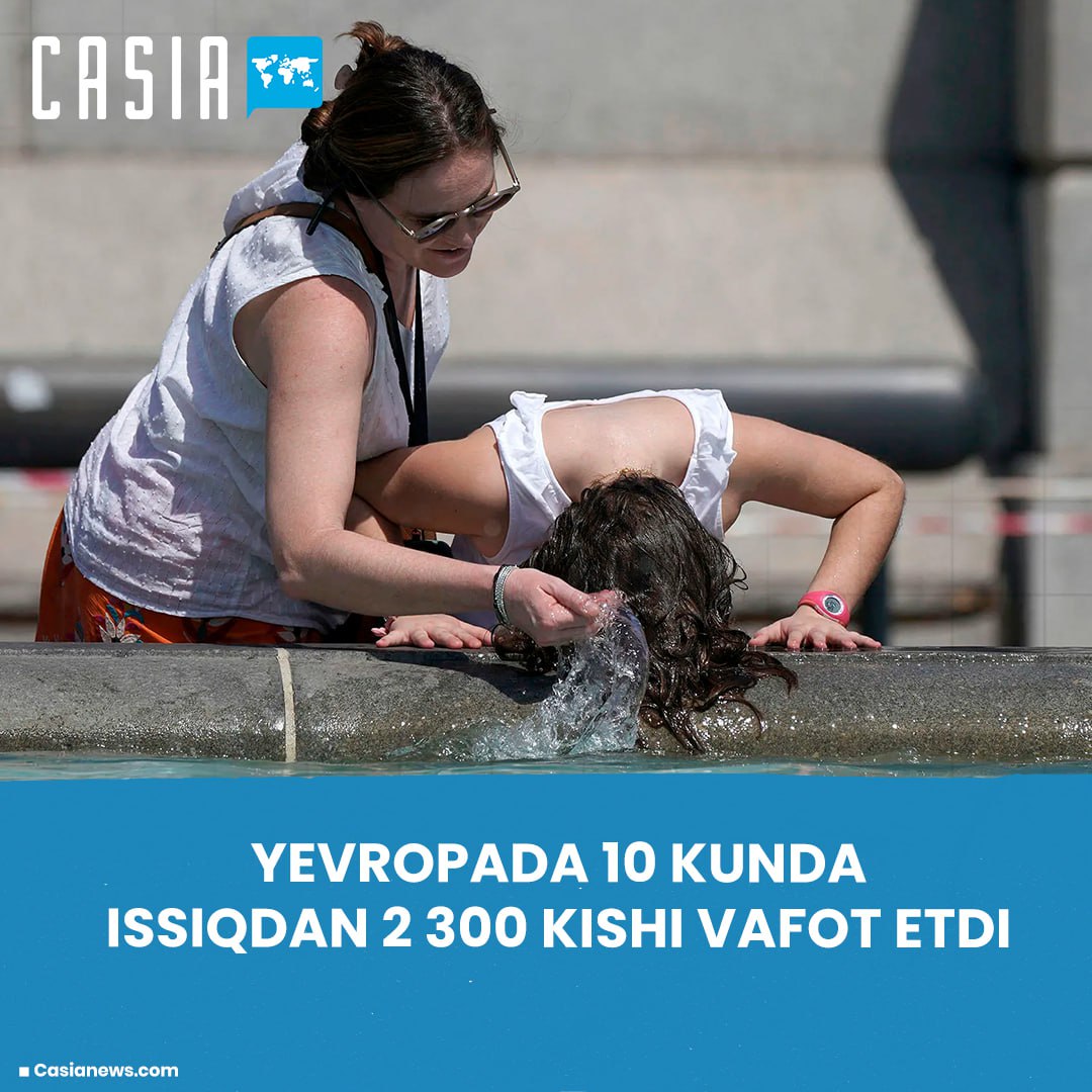 🥵 Heatwave in Europe: 2,300 dead in 10 days