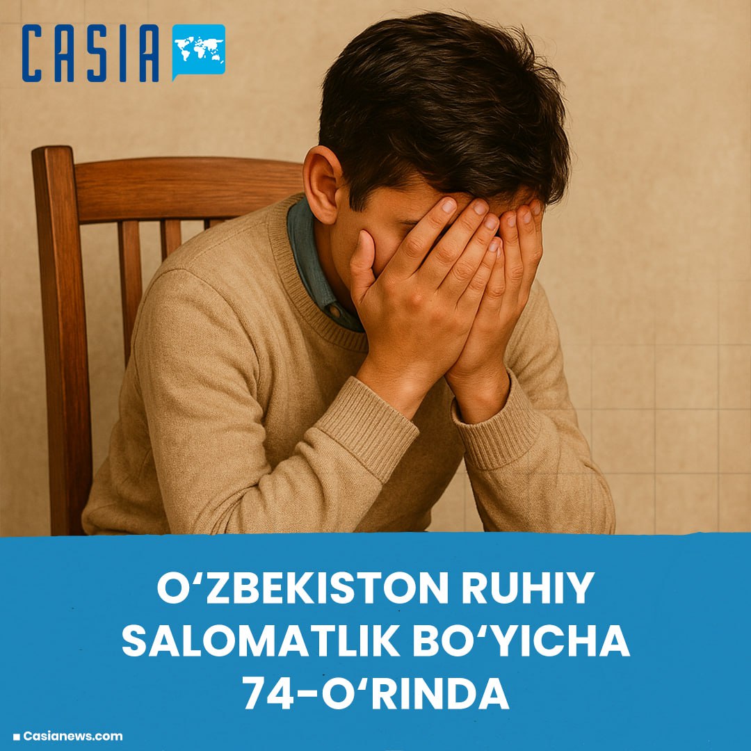 Uzbekistan ranks 74th in mental health