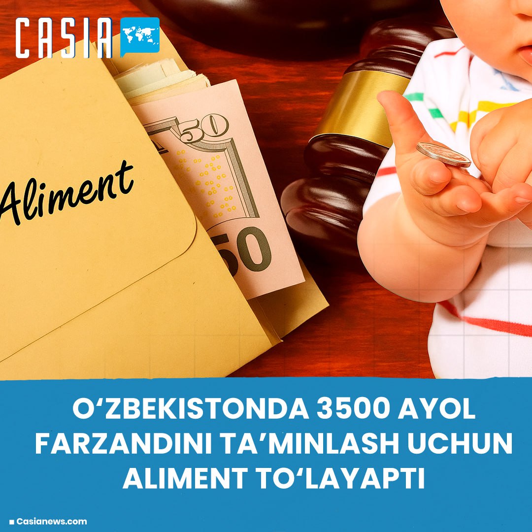 3500 mothers pay alimony in Uzbekistan-MIB