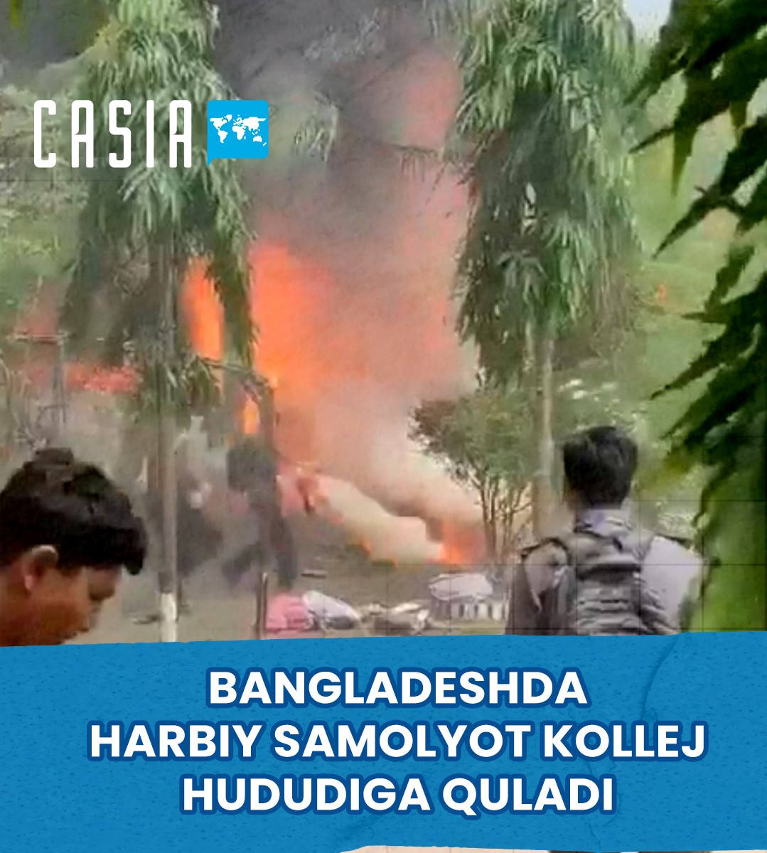 In Bangladesh, a military plane crashed into the College: 19 people were killed