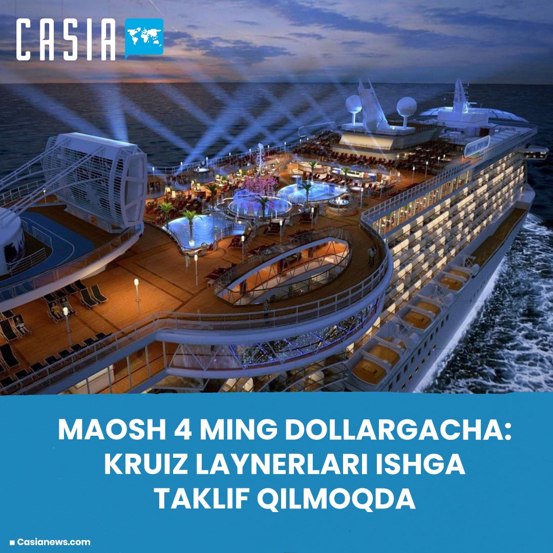 Travel the world and earn up to $4,000: Work on cruise liners
