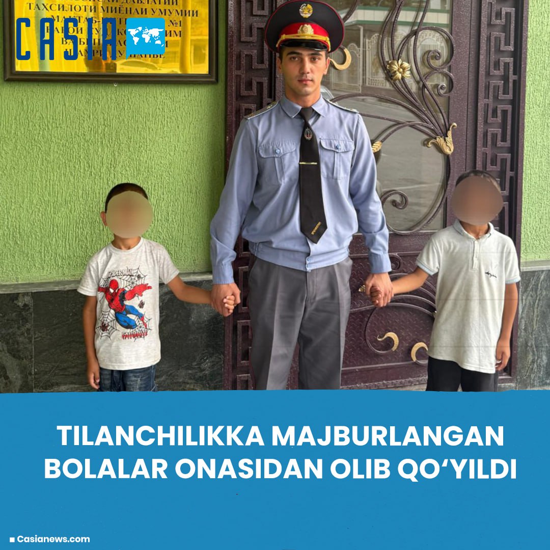 In Tajikistan, children were taken away from their mothers for being forced to beg.