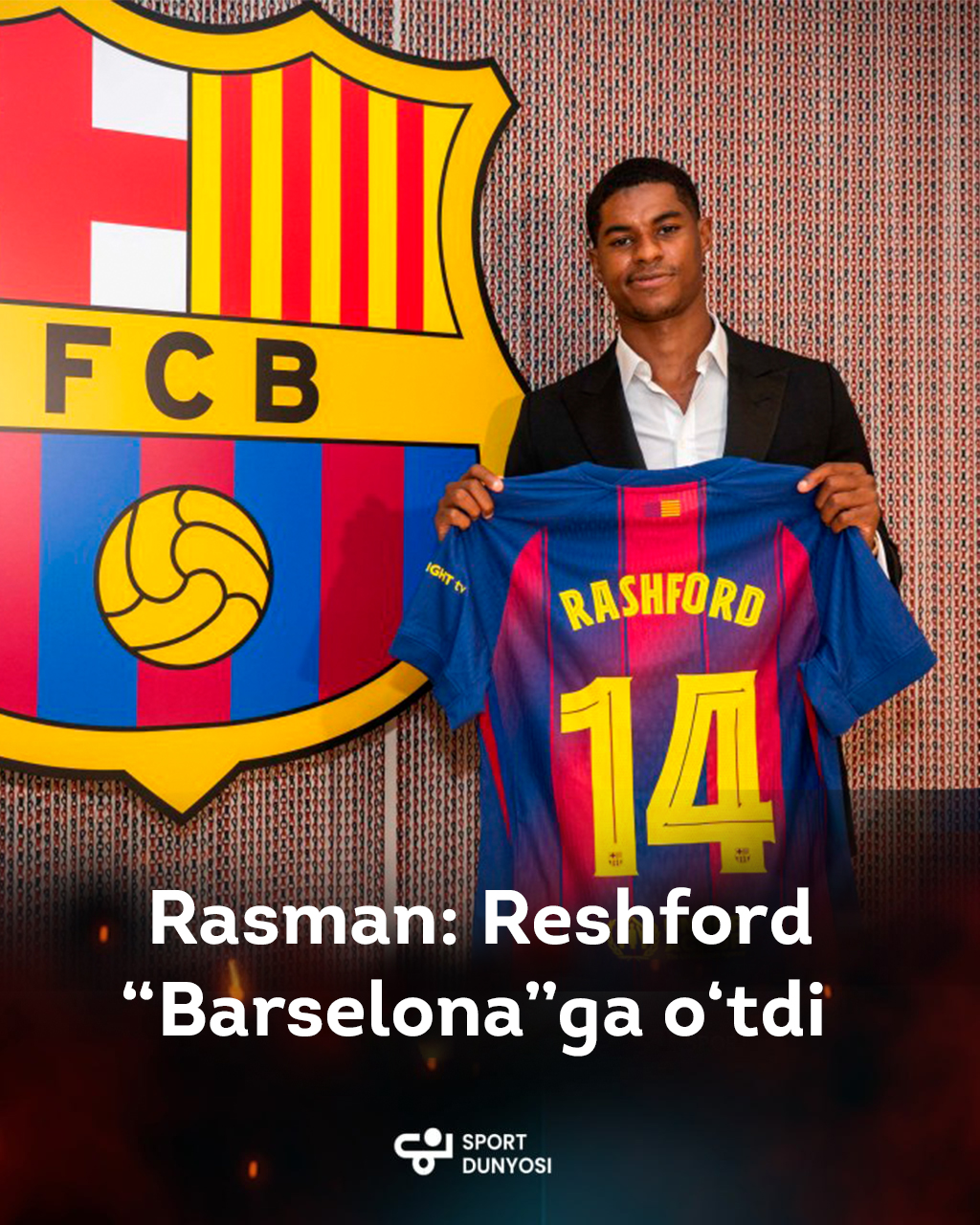Official: Rashford joins Barcelona