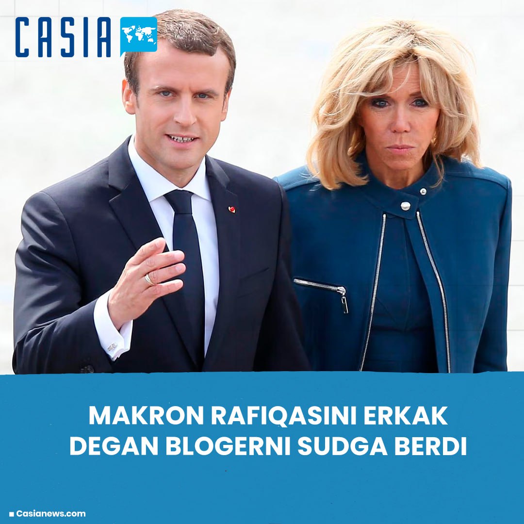 Macron sues blogger who called his wife a man