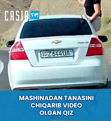 Girl who took a video of herself getting out of the car