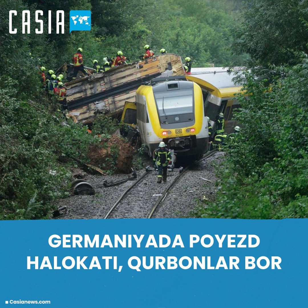 Train crash in Germany, casualties