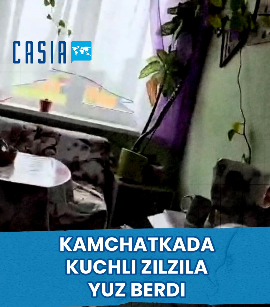A powerful earthquake of magnitude 8.8 struck Kamchatka