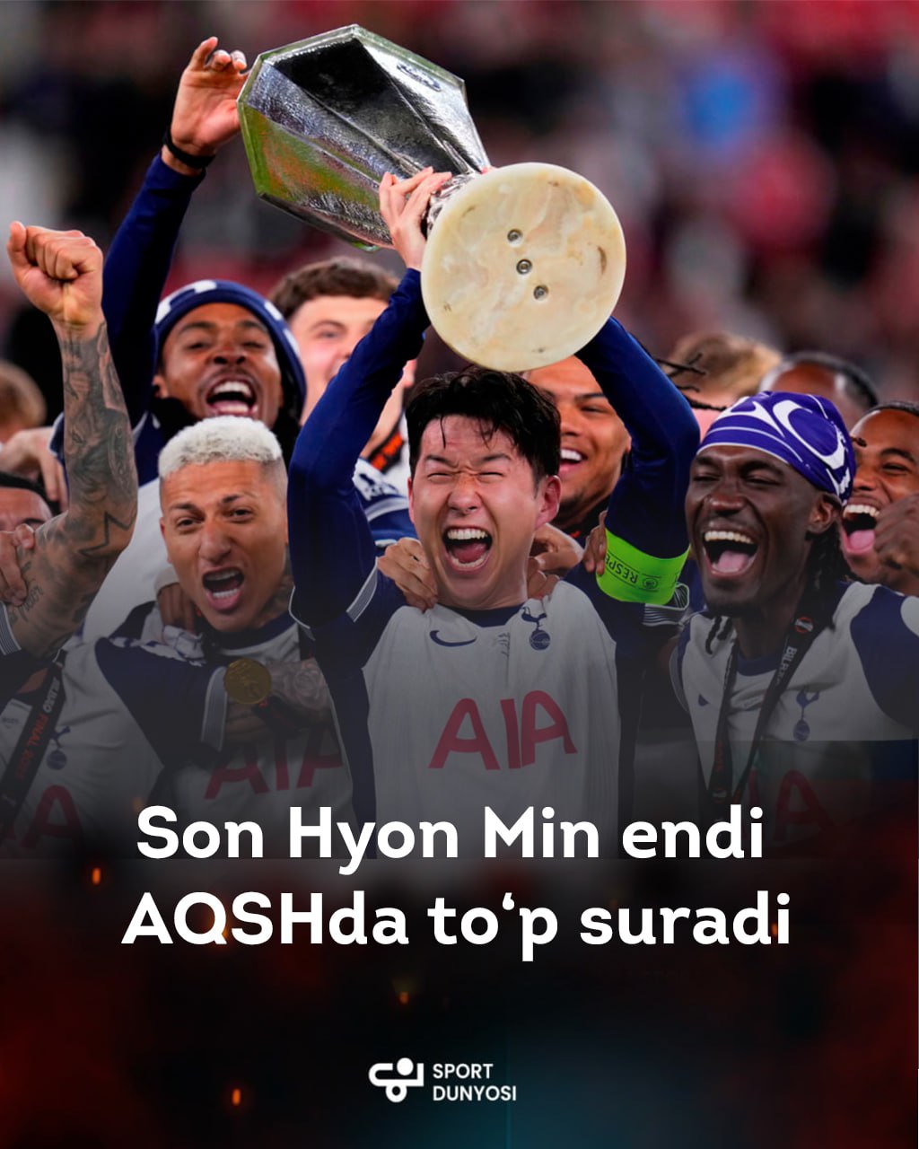 Son Heung-min will now play in the United States