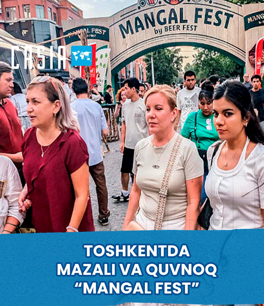 Delicious and cheerful "MANGAL FEST" in Tashkent