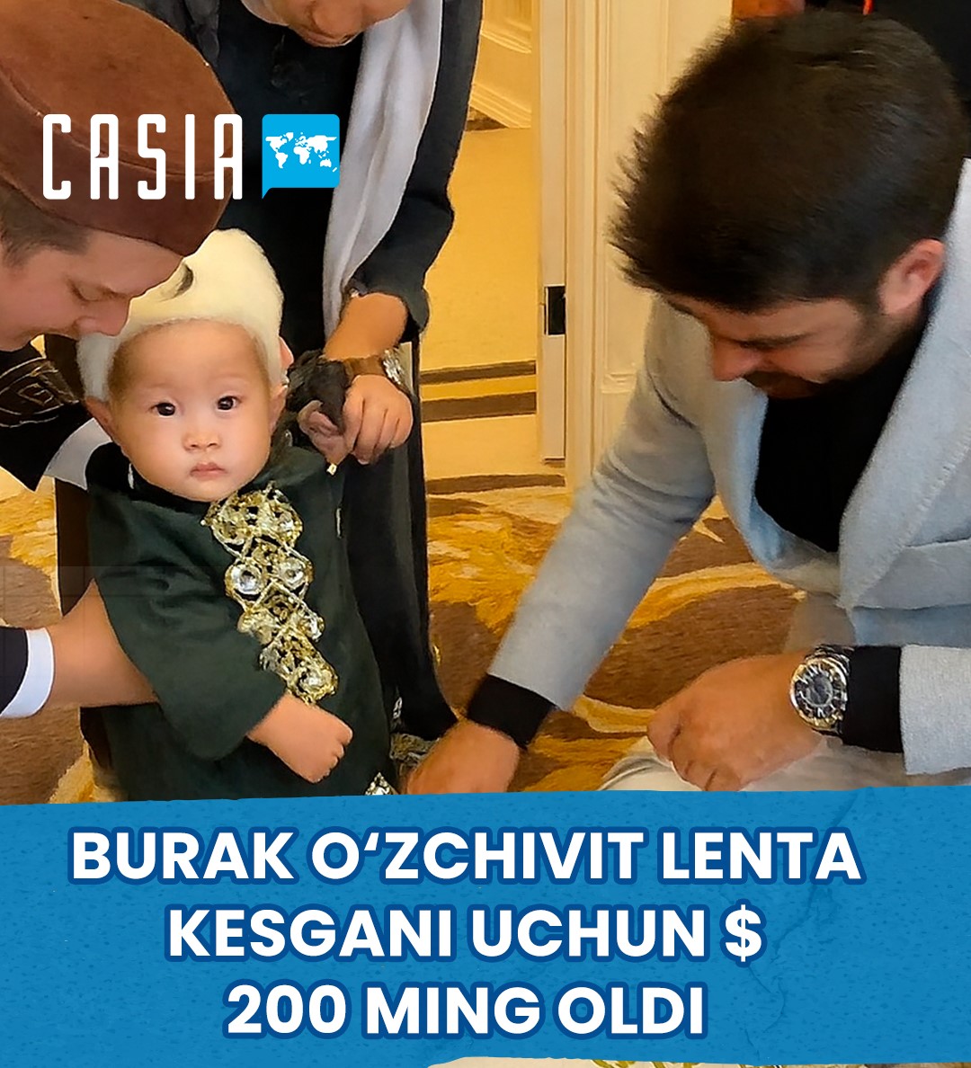 Burak Özçivit reportedly took part in a children's event and received a lot of money