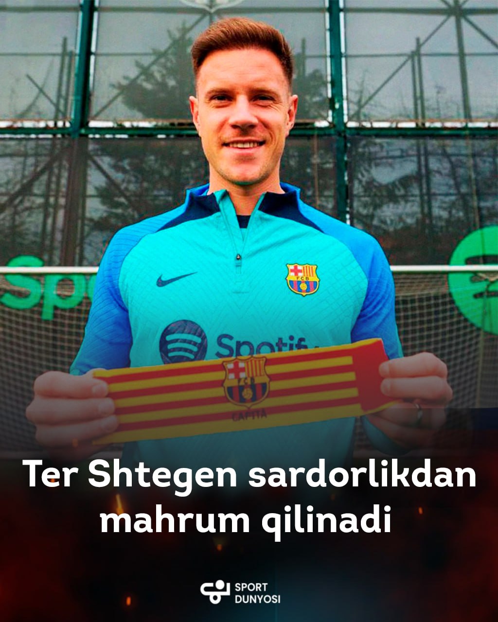 Marc-Andre ter Stegen to be stripped of Barcelona captaincy