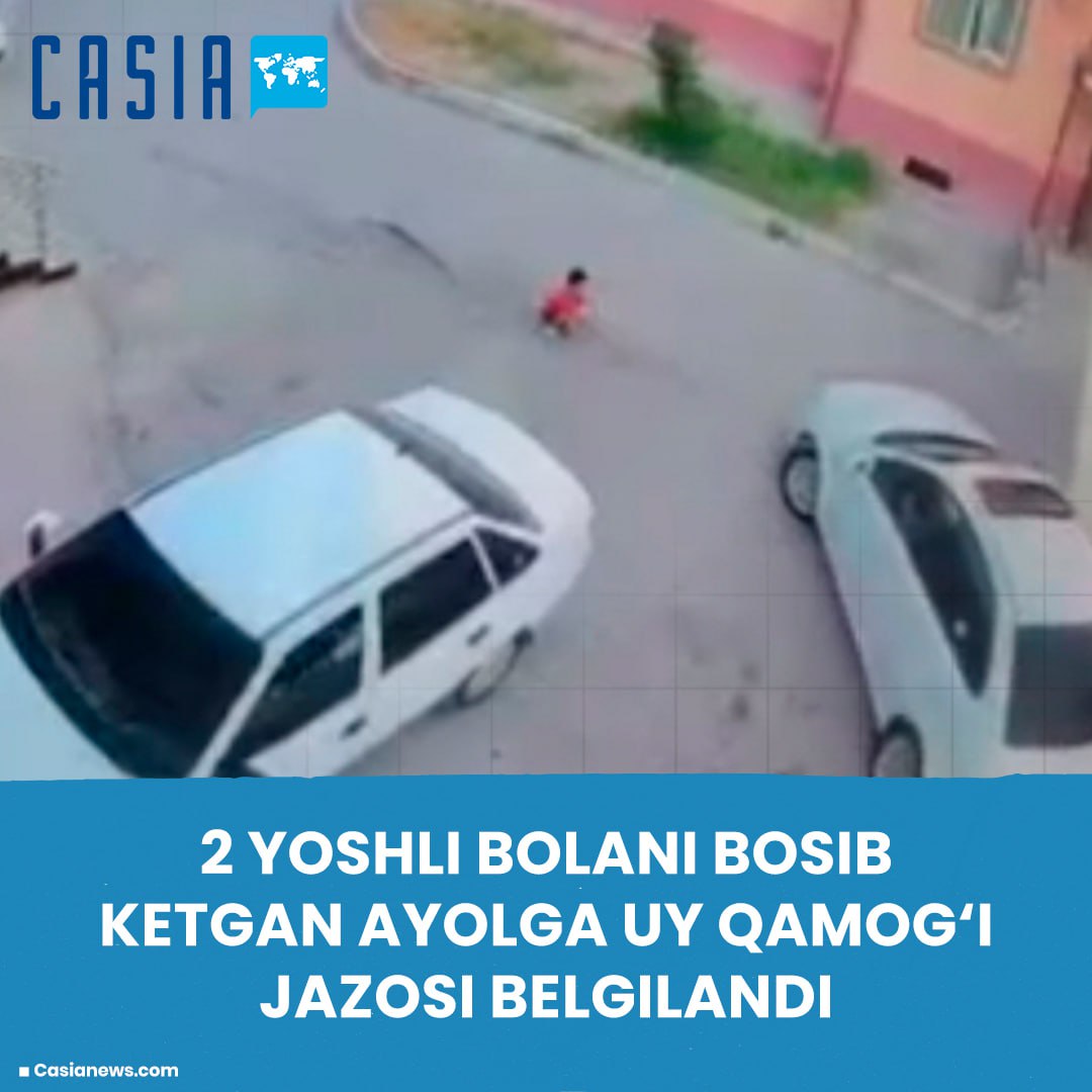 A woman who ran over a 2-year-old boy in Fergana region has been placed under house arrest