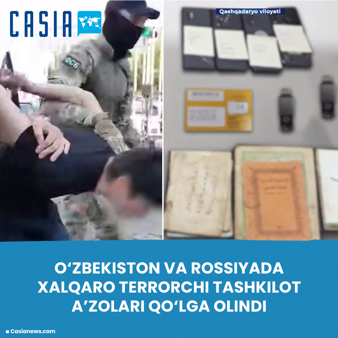 Members of international terrorist organizations detained in Uzbekistan and Russia
