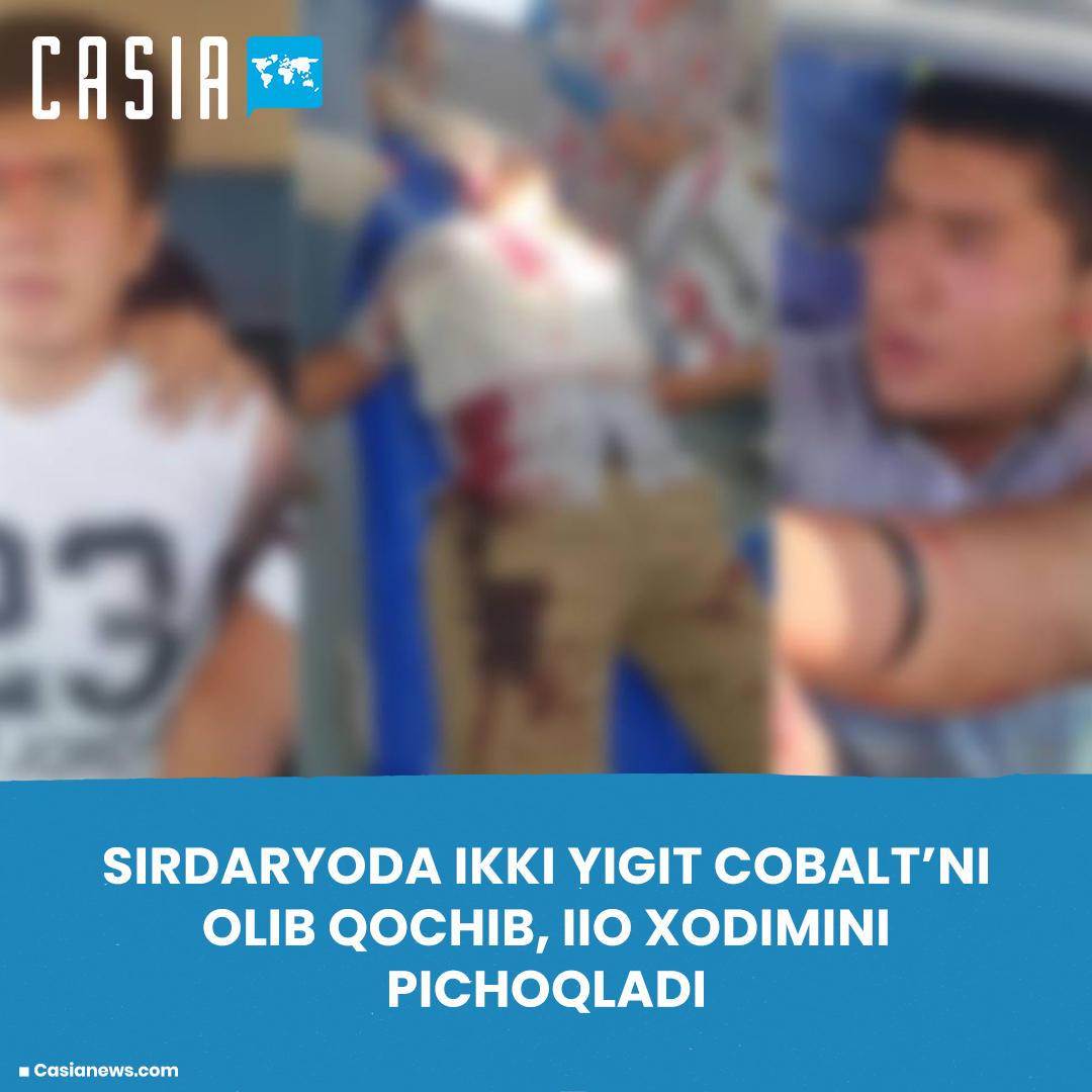 Two 18-year-old men in Syrdarya stole a Cobalt and stabbed a police officer