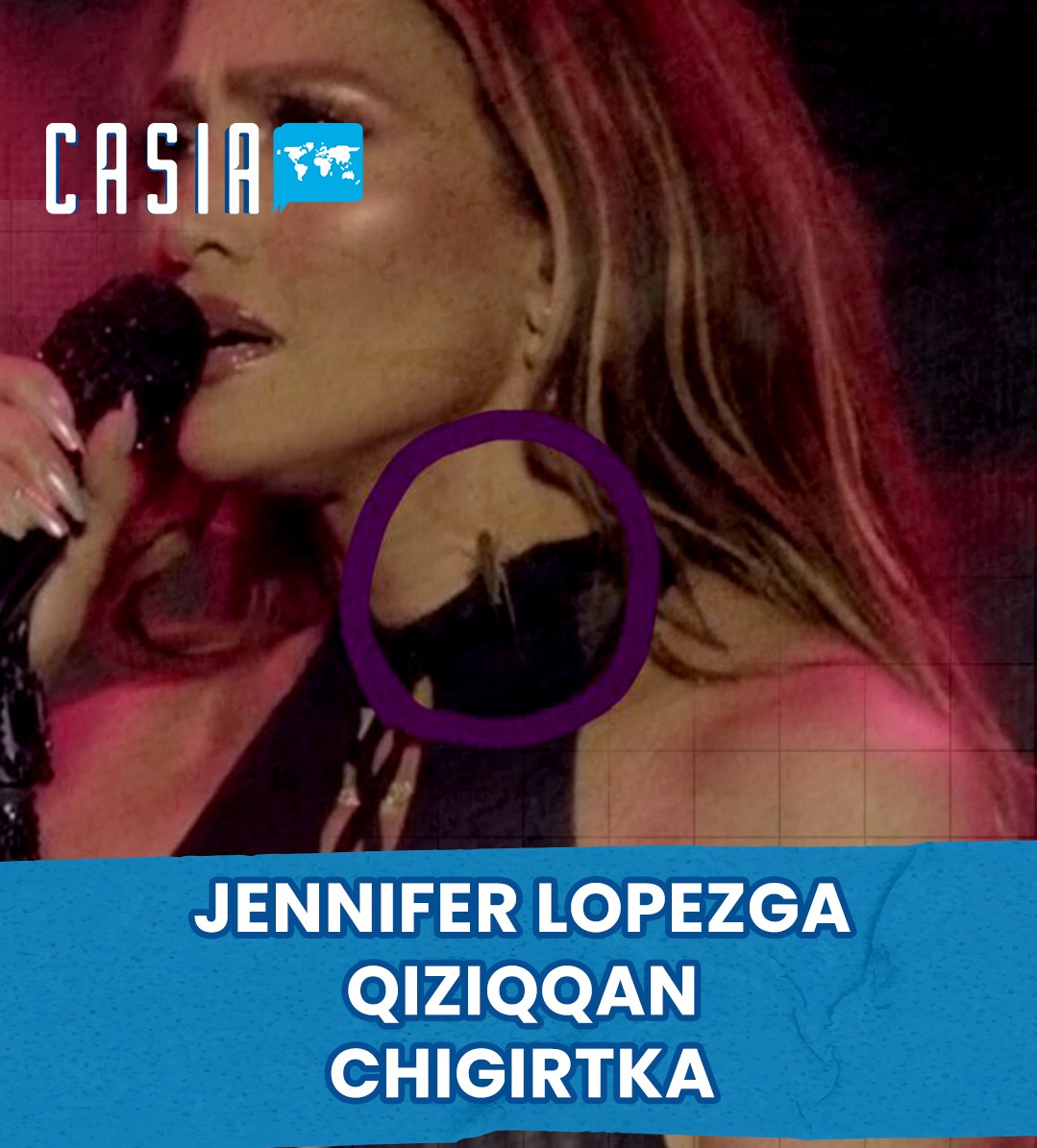 🦗Unexpected "guest" at Jennifer Lopez's concert