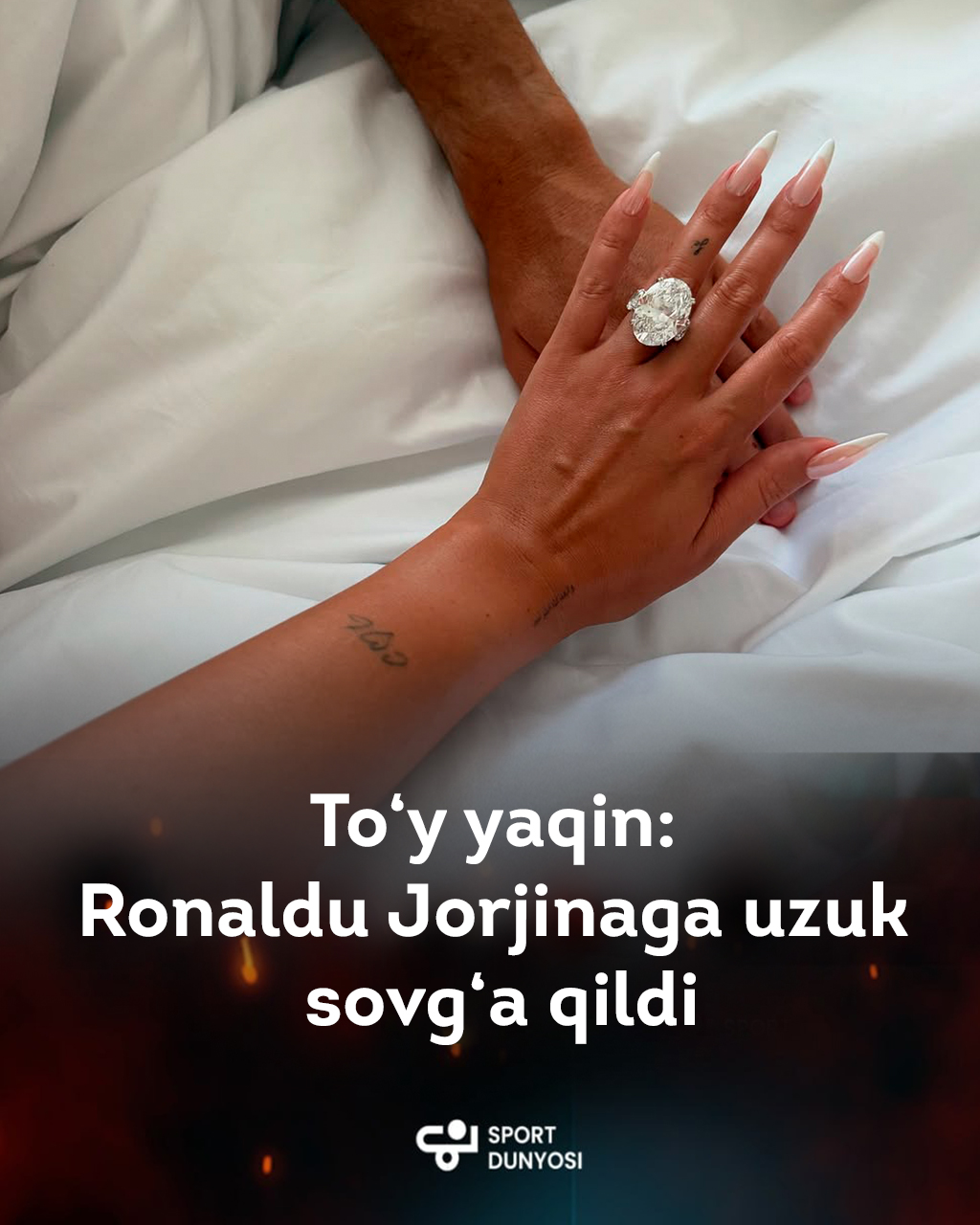 Wedding is coming: Ronaldo gave Georgina a ring