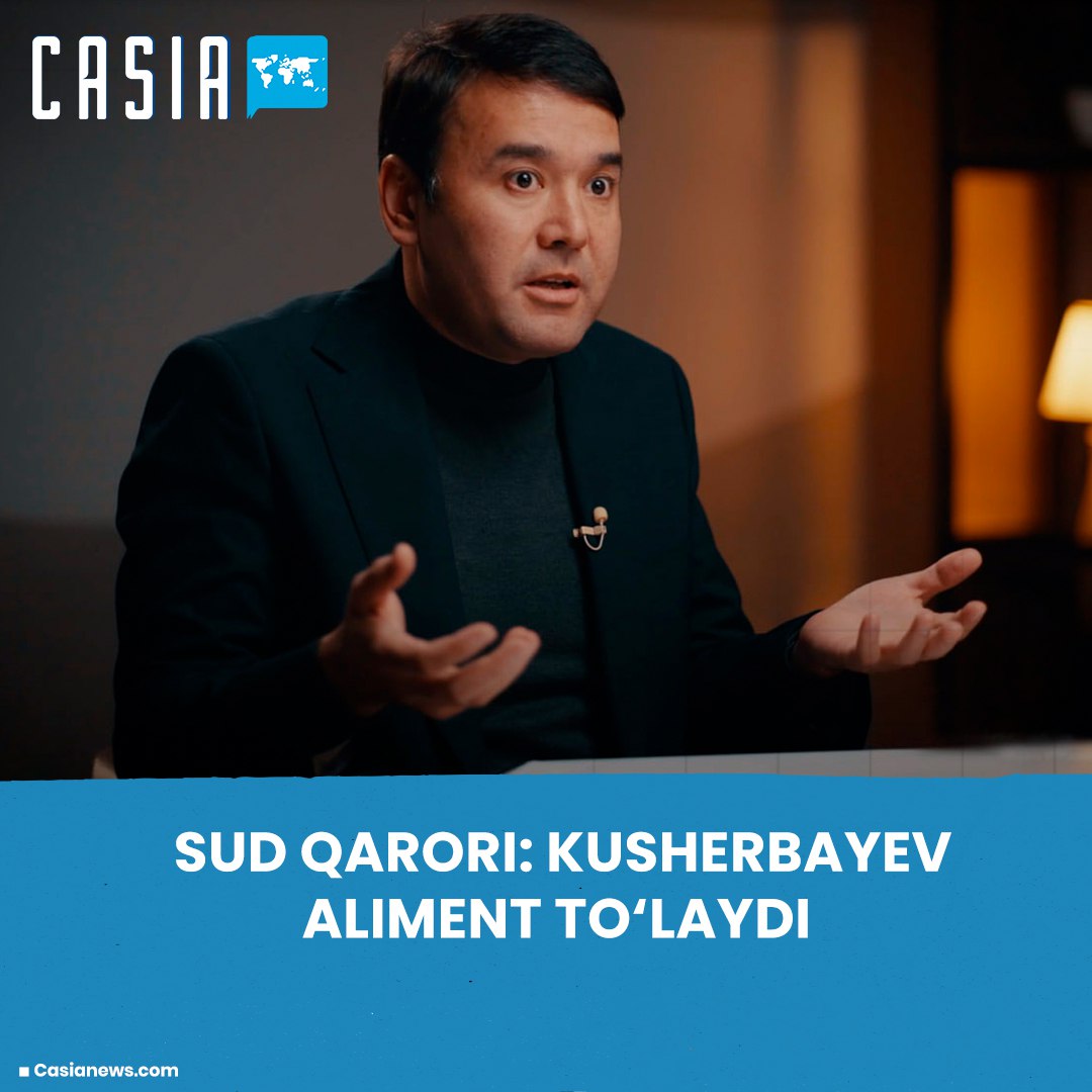 The court ordered Kusherbayev to pay alimony.