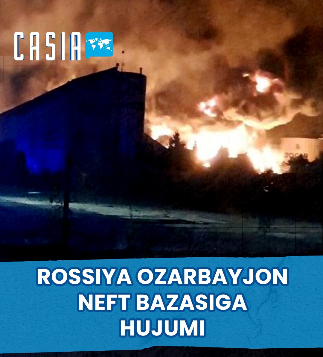 Russia attacks Azerbaijani oil base in Odessa