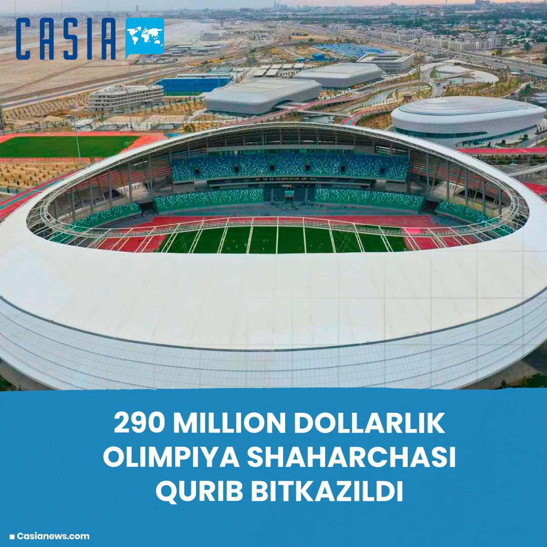 The $290 million Olympic Village has been completed