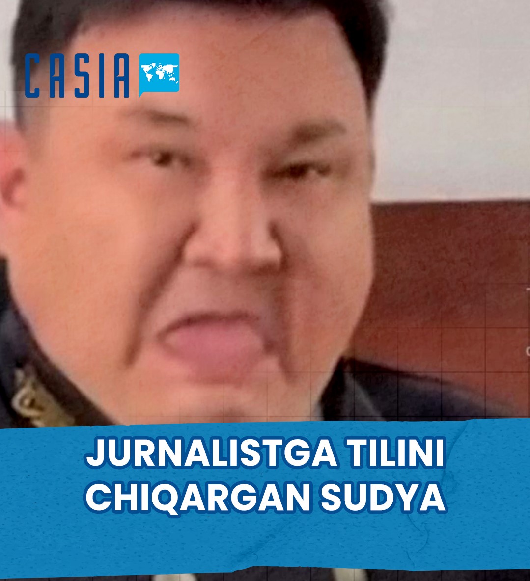 Judge who stuck out his tongue at a journalist