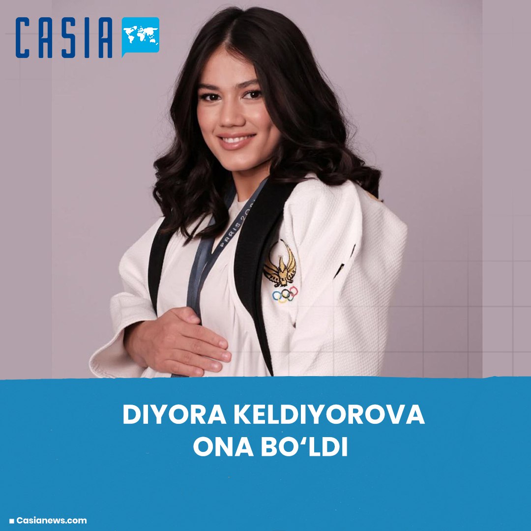 Diyora Keldiyorova became a mother
