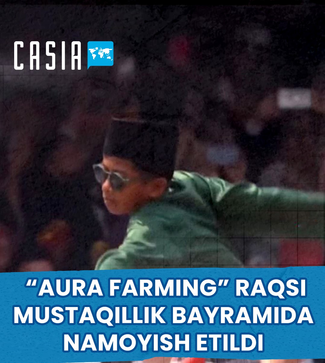 In Indonesia, the dance “aura farming " was performed on Independence Day