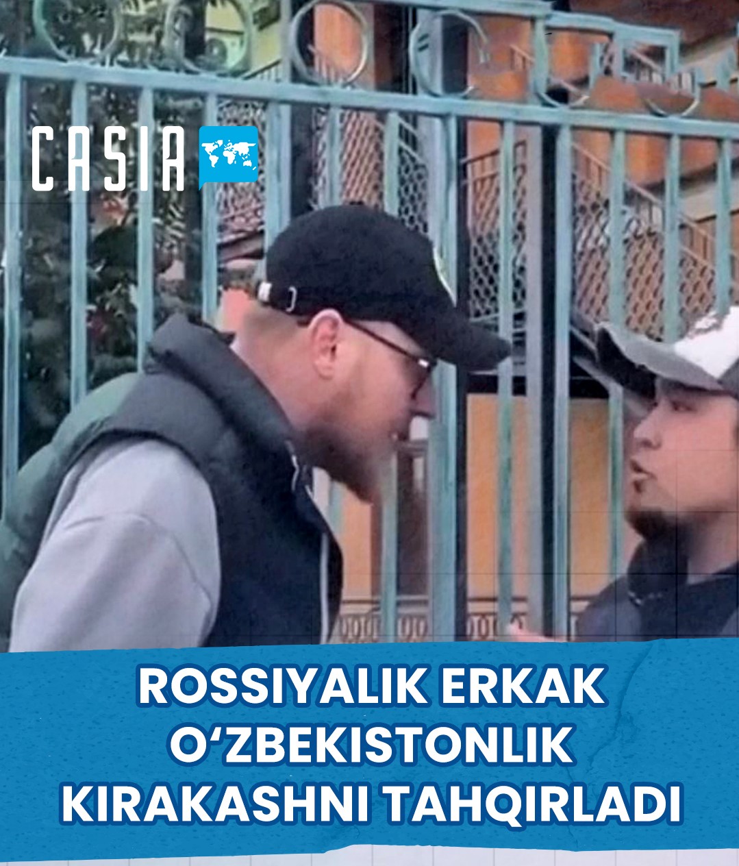 "Uzbeks are slaves to Russians": Russian man humiliates Uzbek taxi driver