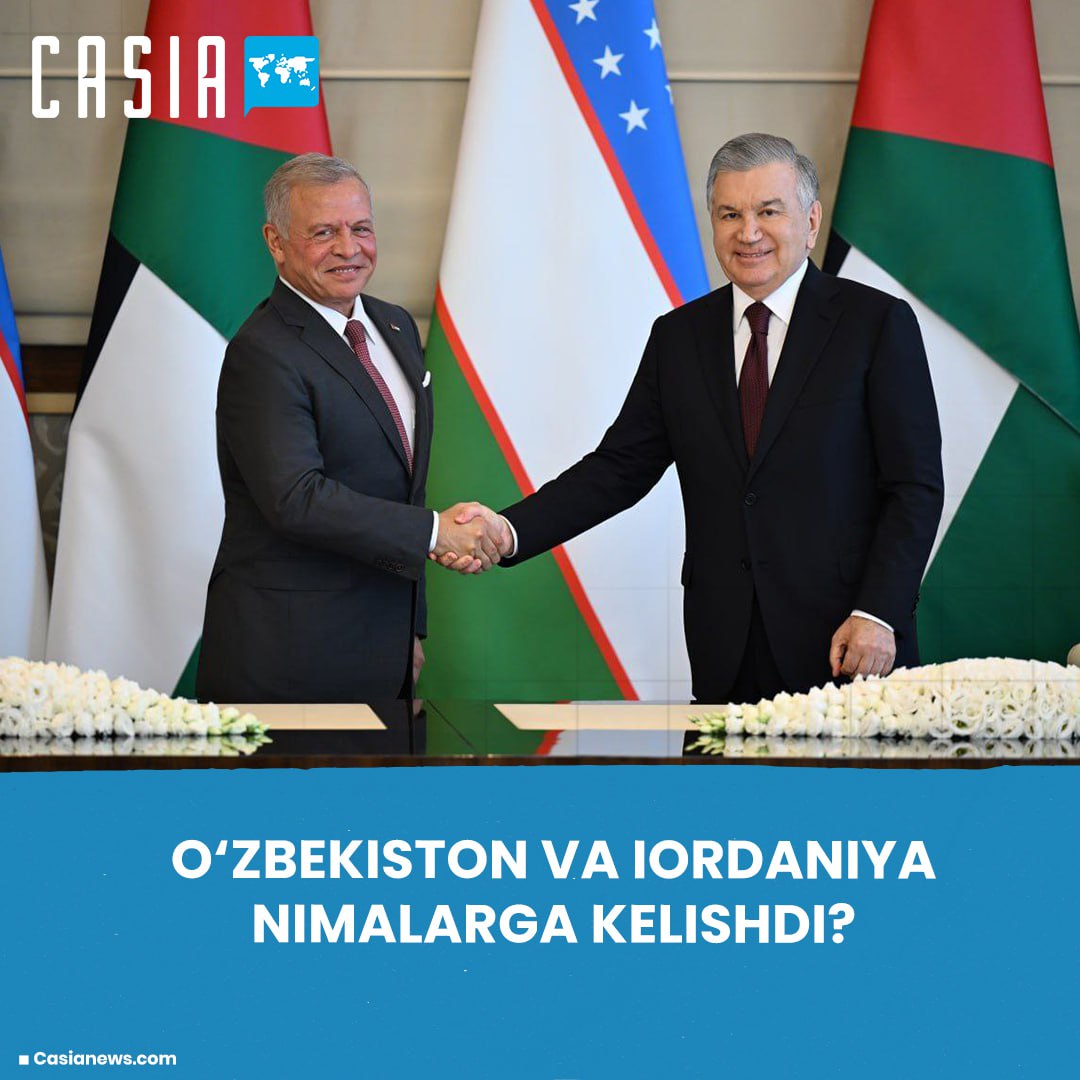 15 documents signed between Uzbekistan and Jordan