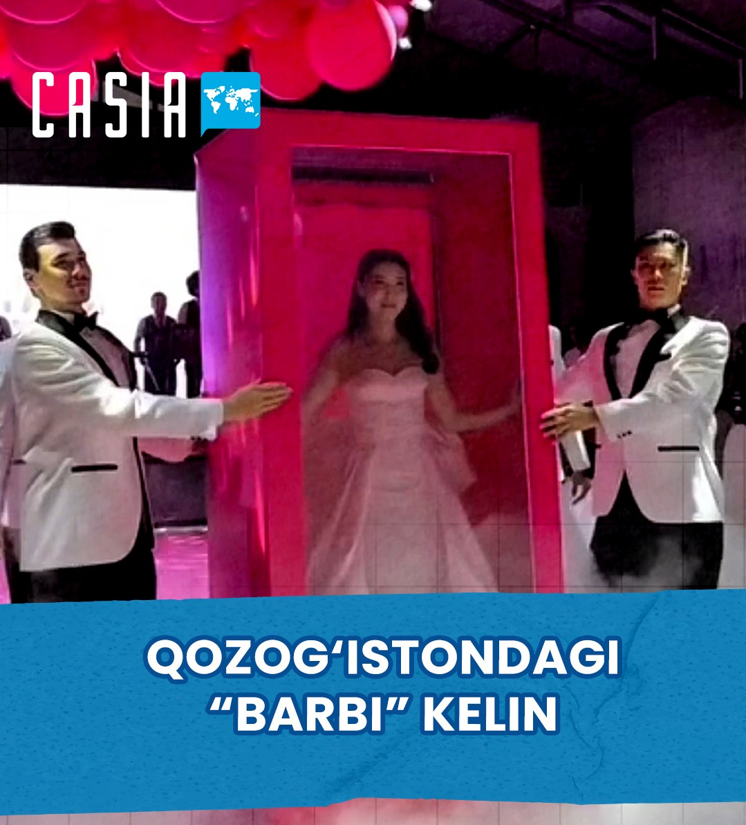 👰🏻‍♀️ Barbie bride in Kazakhstan
