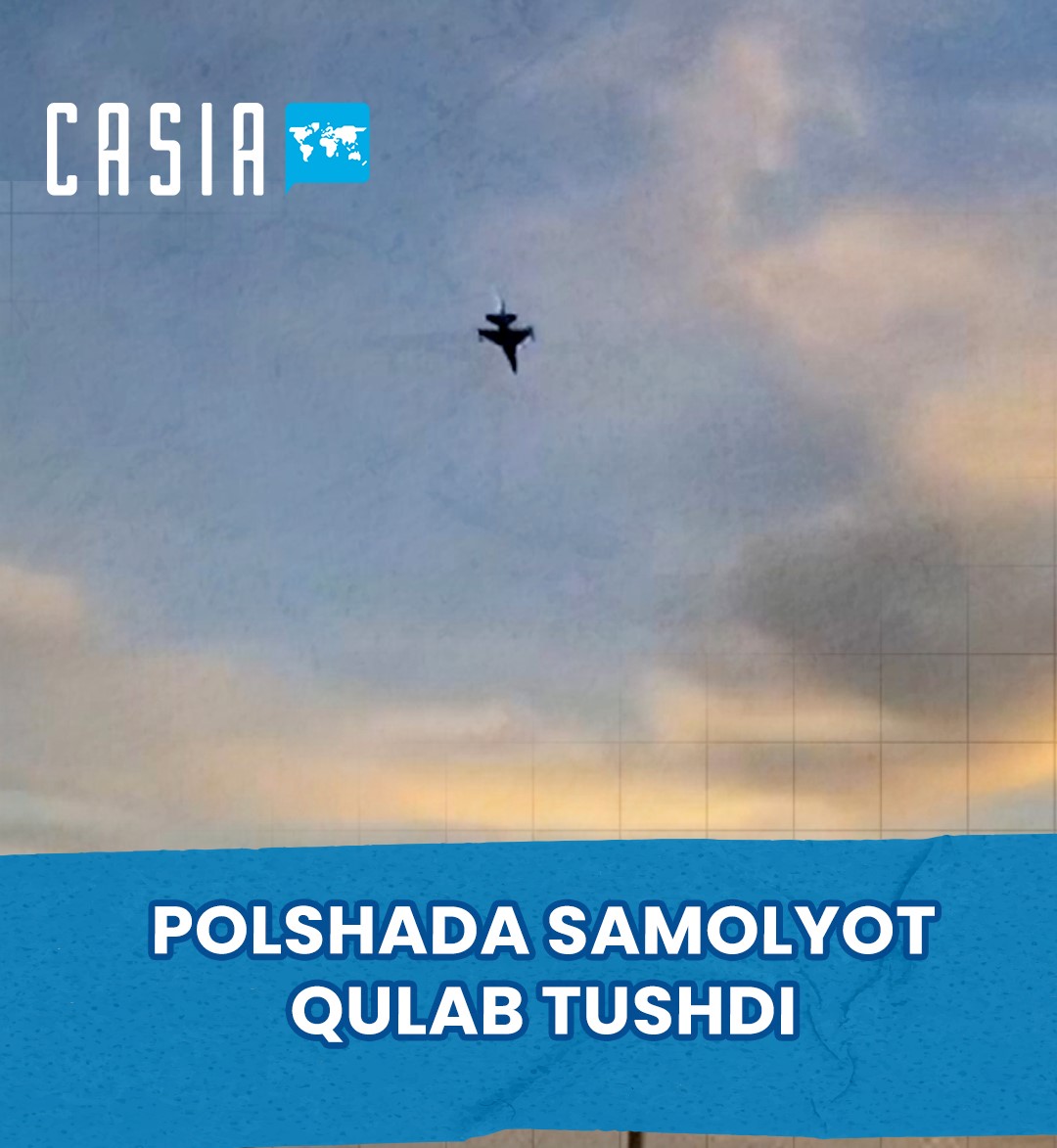 During the preparation for the International Airshow in Poland, a fighter plane crashed