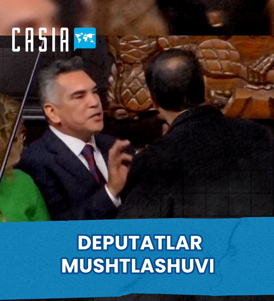 Scuffle in Mexican parliament: deputies get into a fight