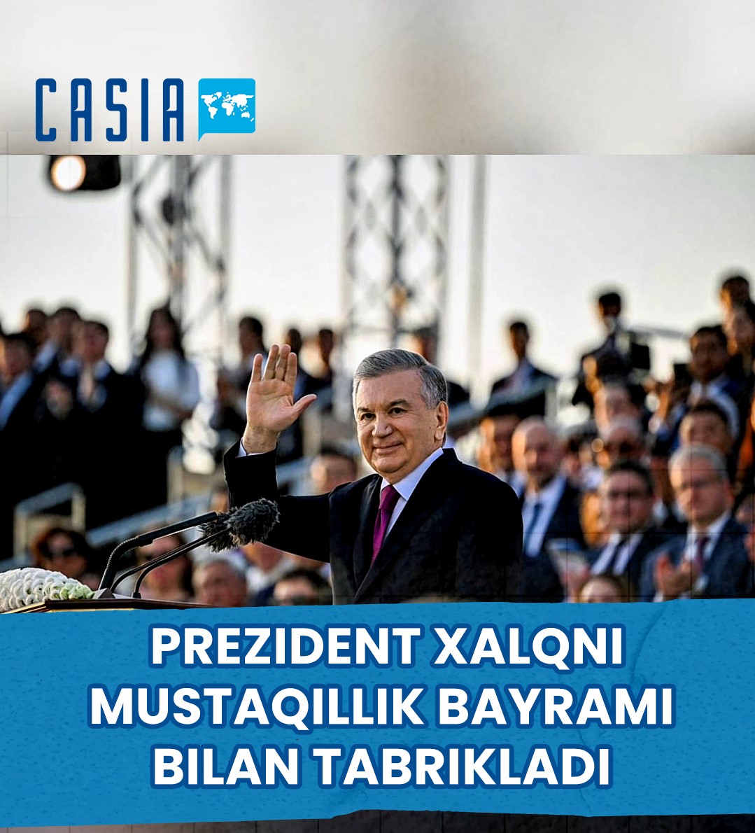 The President congratulated the people on Independence Day