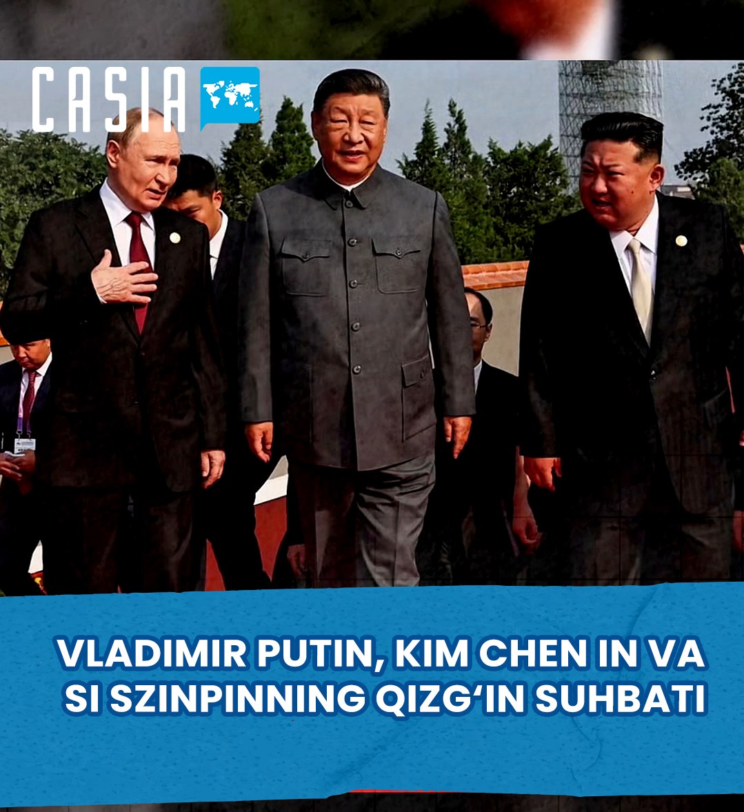 During the military parade in Beijing, an informal conversation between Chinese leader Xi Jinping, Russian President Vladimir Putin and North Korean leader Kim Jong-Un fell on camera