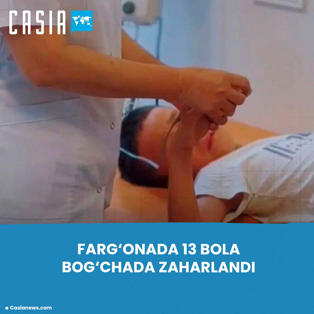 Kindergarten children poisoned in Fergana