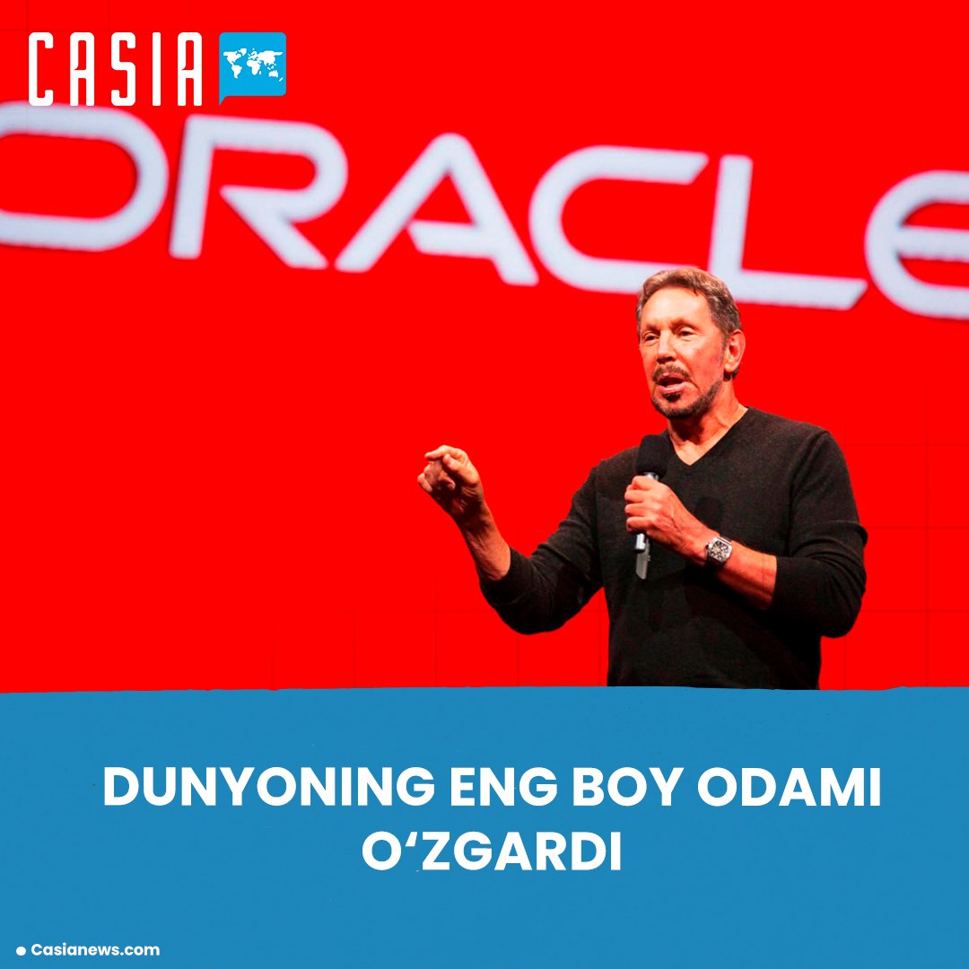 Larry Ellison becomes the world's richest man