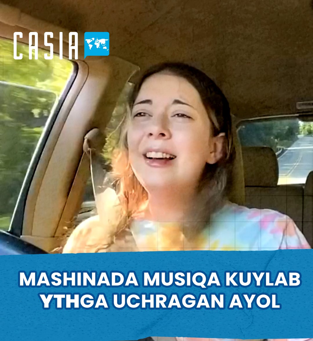 A woman driving with music in her car was involved in a car accident.