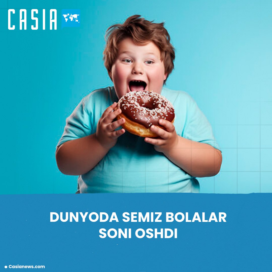 According to a UNICEF report, the number of obese children in the world has exceeded the number of underweight children for the first time.