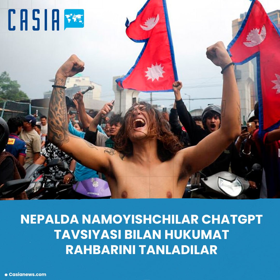 In Nepal, protesters chose the head of the Provisional Government on the recommendation of ChatGPT