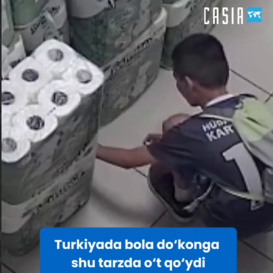 In Turkey, the boy set fire to the store