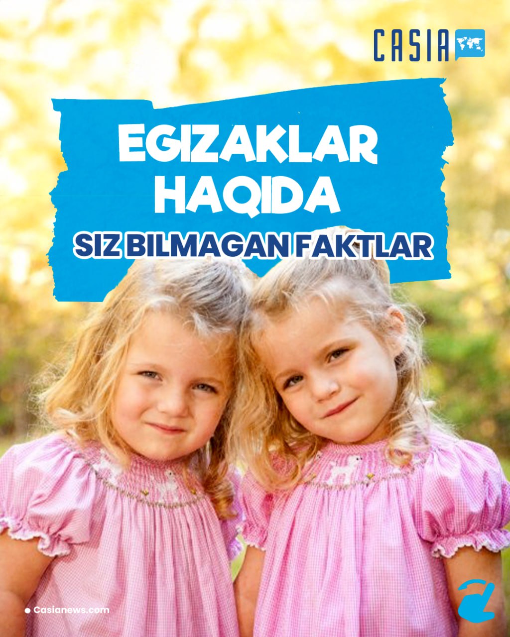 While twins are very similar in appearance, some of them have completely different senses