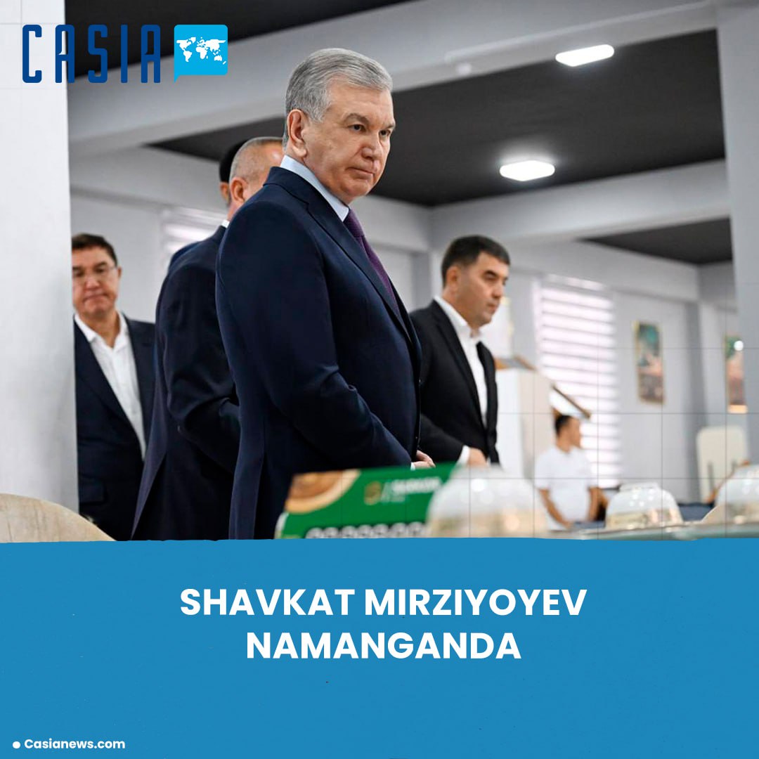 Shavkat Mirziyoyev in Namangan