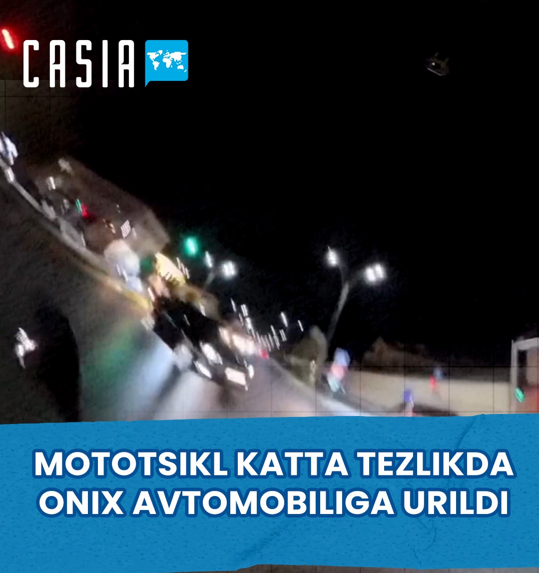 The motorcycle hit the Onix car at high speed