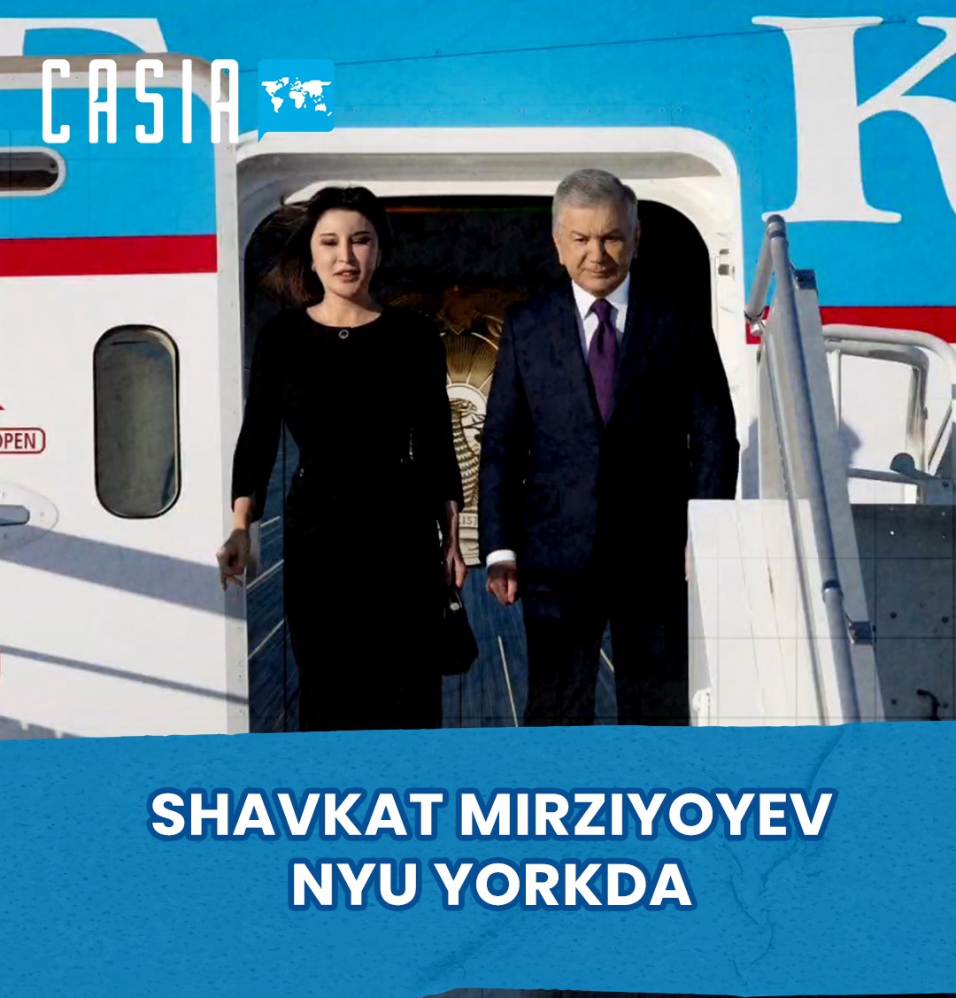 Shavkat Mirziyoyev traveled to New York on September 20 to participate in the events of the 80th anniversary session of the UN General Assembly.