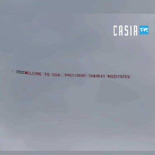Welcome to USA, Prezident Shavkat Mirziyoyev