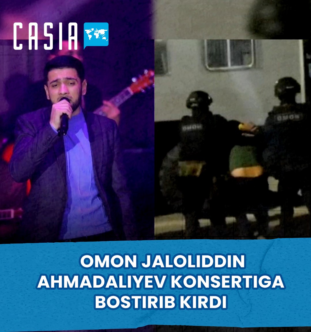 In Russia, OMON Jaloliddin stormed the Ahmadaliyev concert