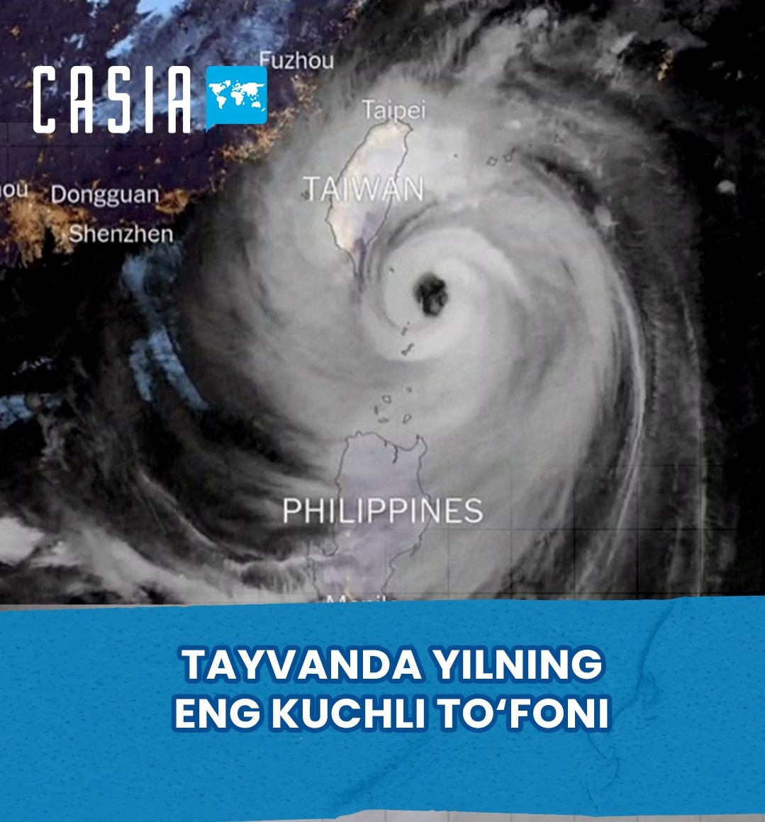 Strongest storm of the year in Taiwan