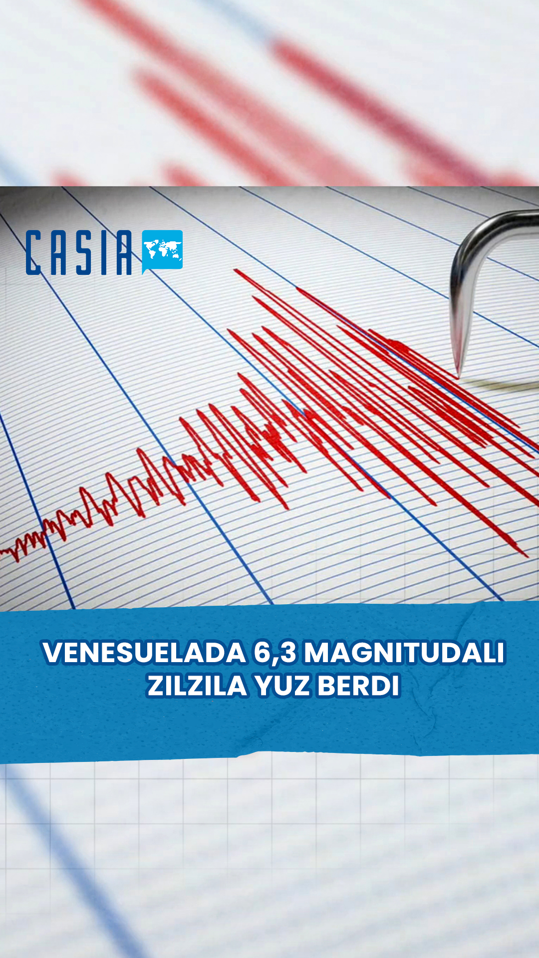 6.3-Magnitude Earthquake Strikes Venezuela